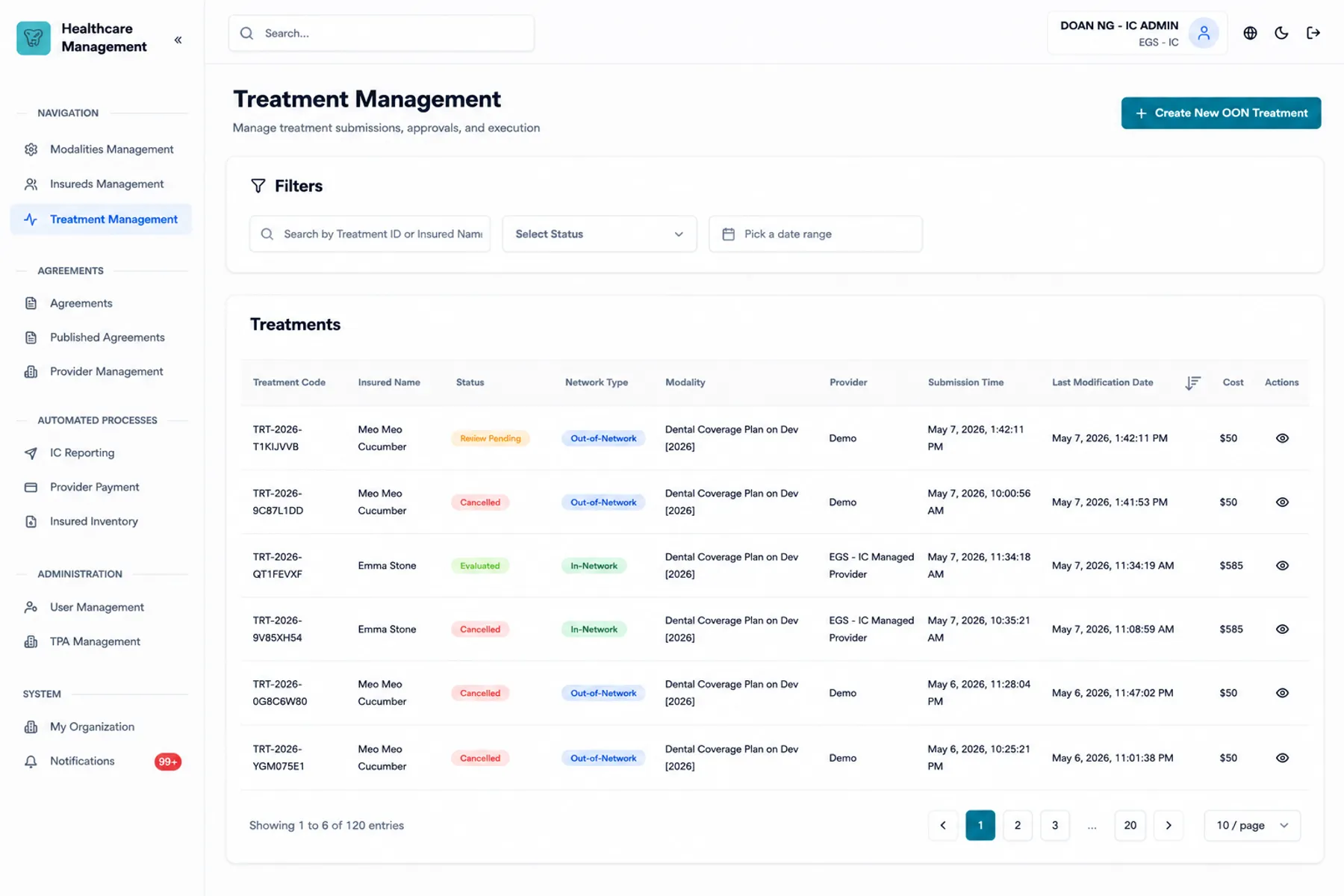 Healthcare Management Platform